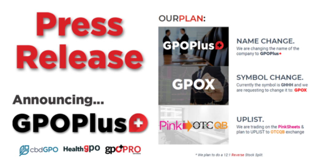 Global House Holdings Ltd Announces Expected Merger with GPO Plus Inc and Launches its New Website GPOPlus.com 1600 × 815 px