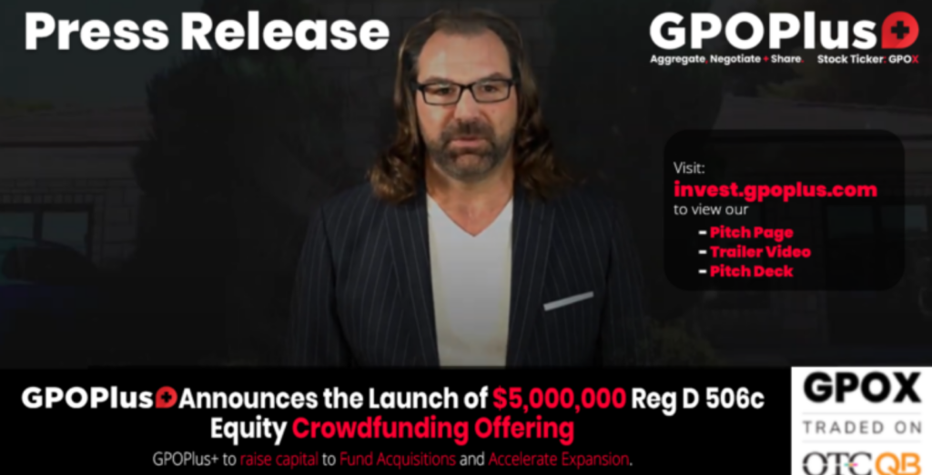 GPOPlus Announces the Launch of 5000000 Reg D 506c Equity Crowdfunding Offering 1600 × 815 px