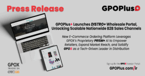 2025 05 08 GPOX Launches DISTRO Wholesale Portal