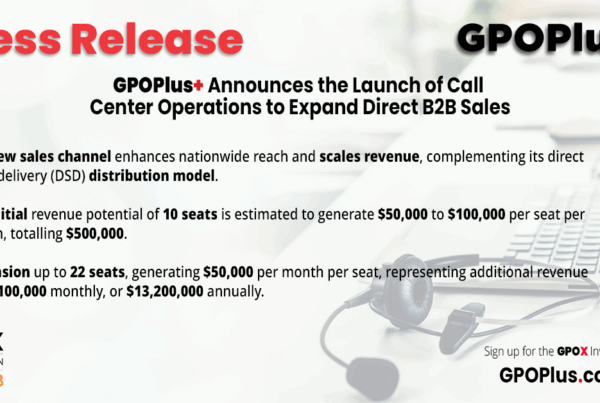 2025 06 05 GPOX Annouces Call Center