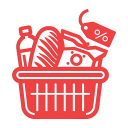 Total in-store sales only